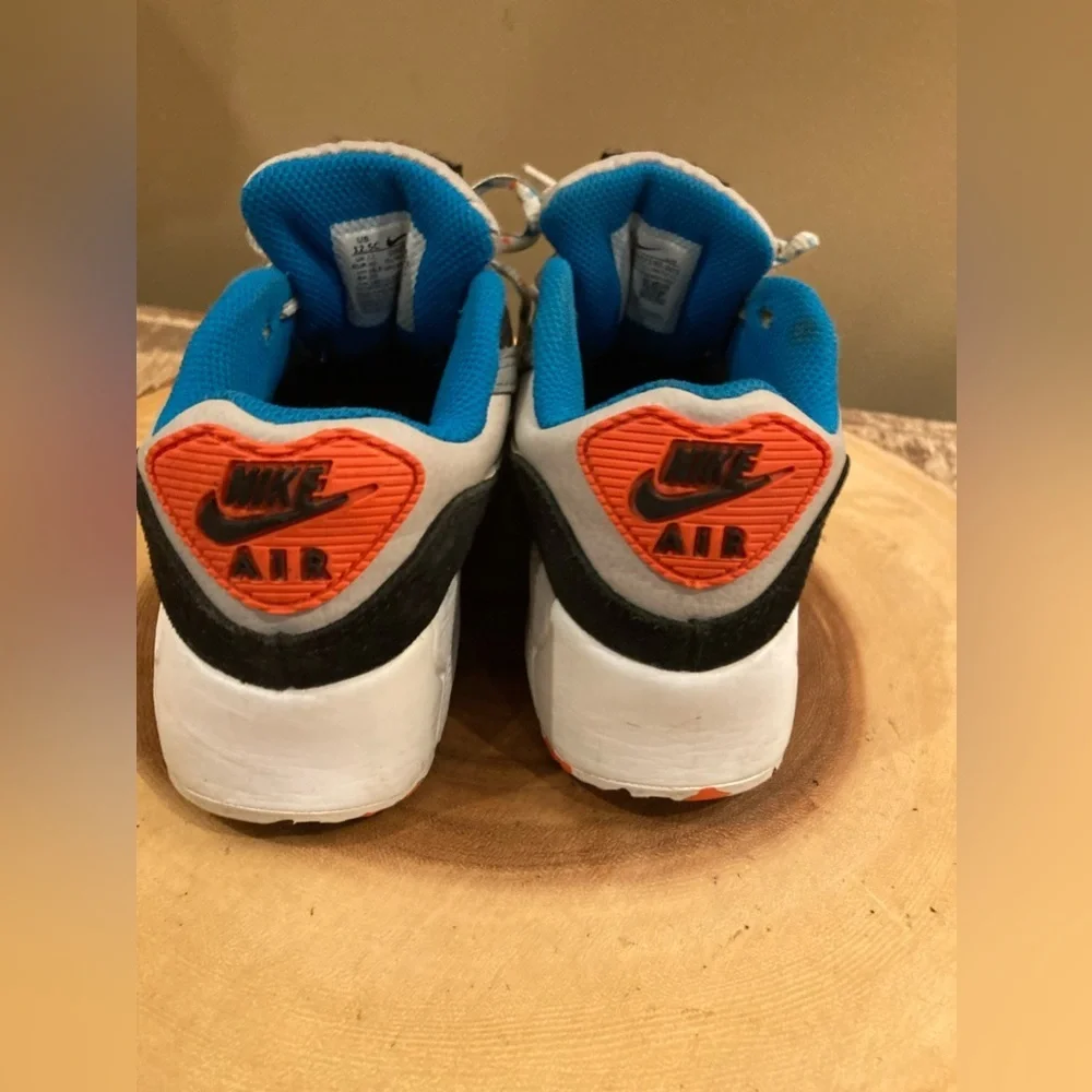 Nike‎ Air Max 90 Swooshfetti Confetti Grey Fog Blue DM7596-001 12.5 C
